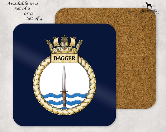 HMS Dagger - Coaster Set