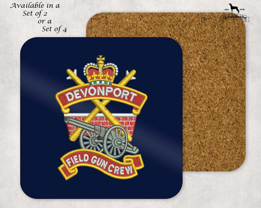 Devonport Field Gun Crew - Coaster Set