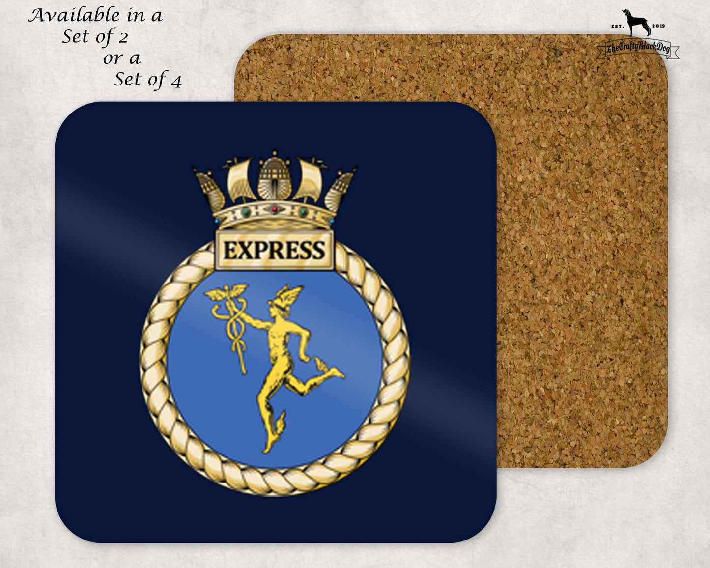 HMS Express - Coaster Set