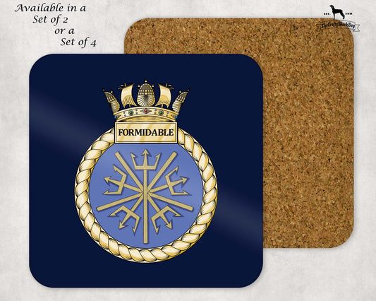HMS Formidable - Coaster Set