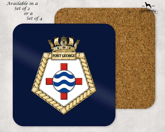 RFA Fort George - Coaster Set