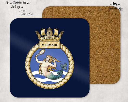 HMS Mermaid - Coaster Set