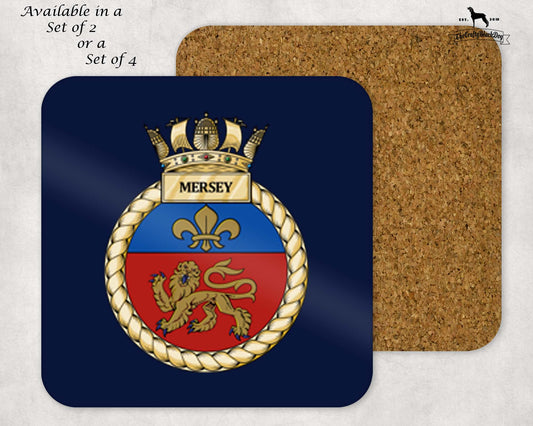 HMS Mersey - Coaster Set