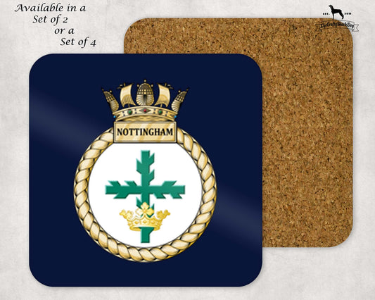 HMS Nottingham - Coaster Set