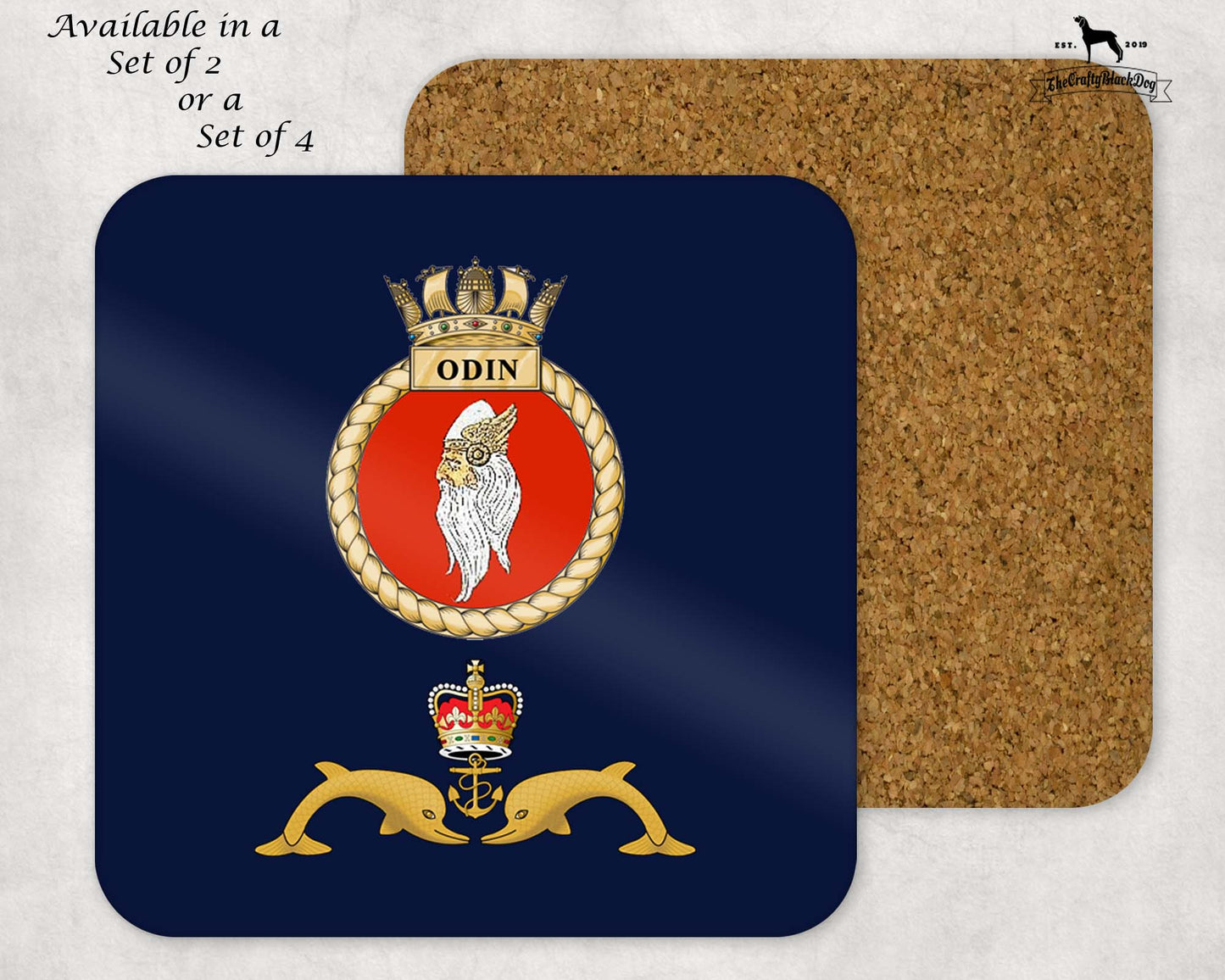 HMS Odin - Coaster Set