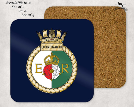 HMS Queen Elizabeth - Coaster Set