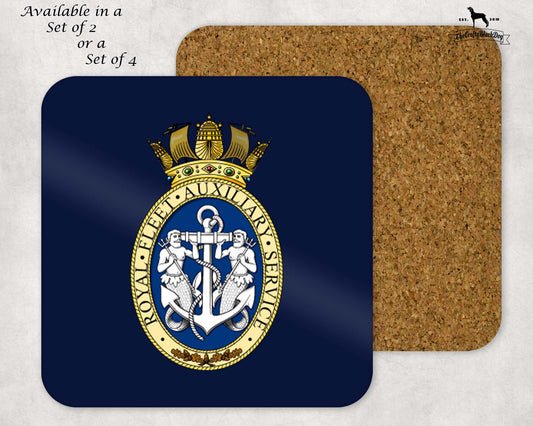 Royal Fleet Auxiliary Service - Coaster Set