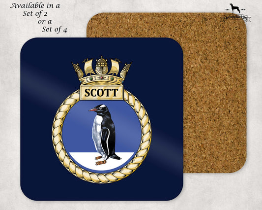 HMS Scott - Coaster Set