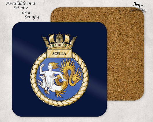 HMS Scylla - Coaster Set