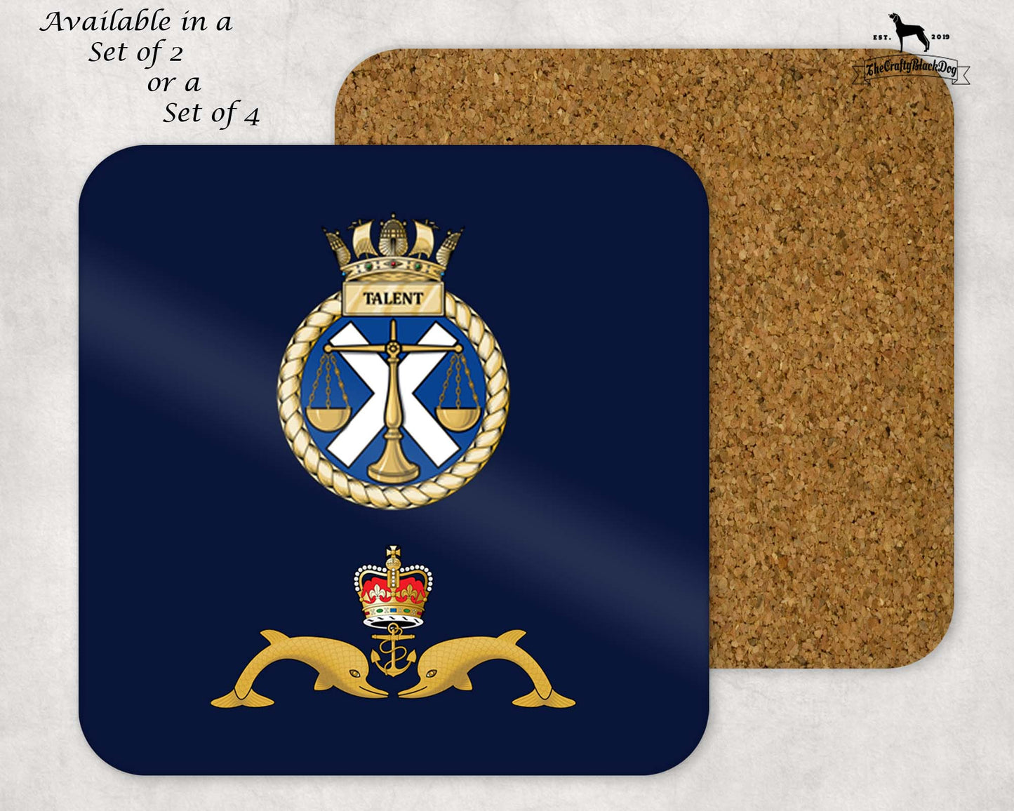 HMS Talent - Coaster Set