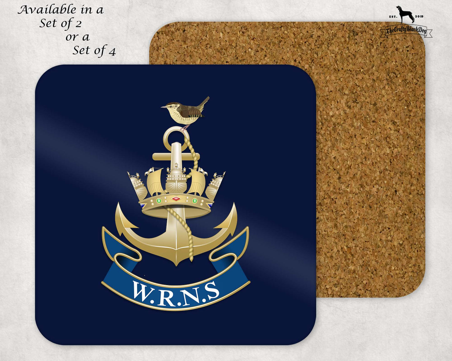Women's Royal Naval Service - Coaster Set