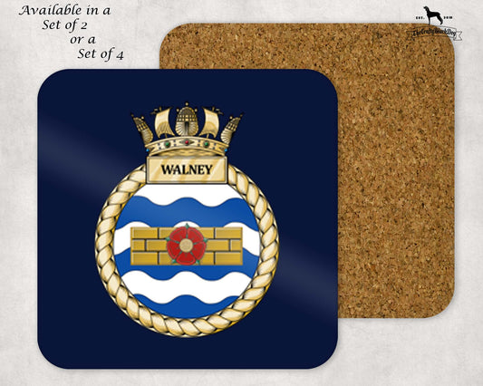 HMS Walney - Coaster Set