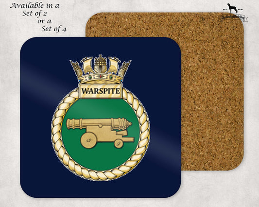 HMS Warspite - Coaster Set