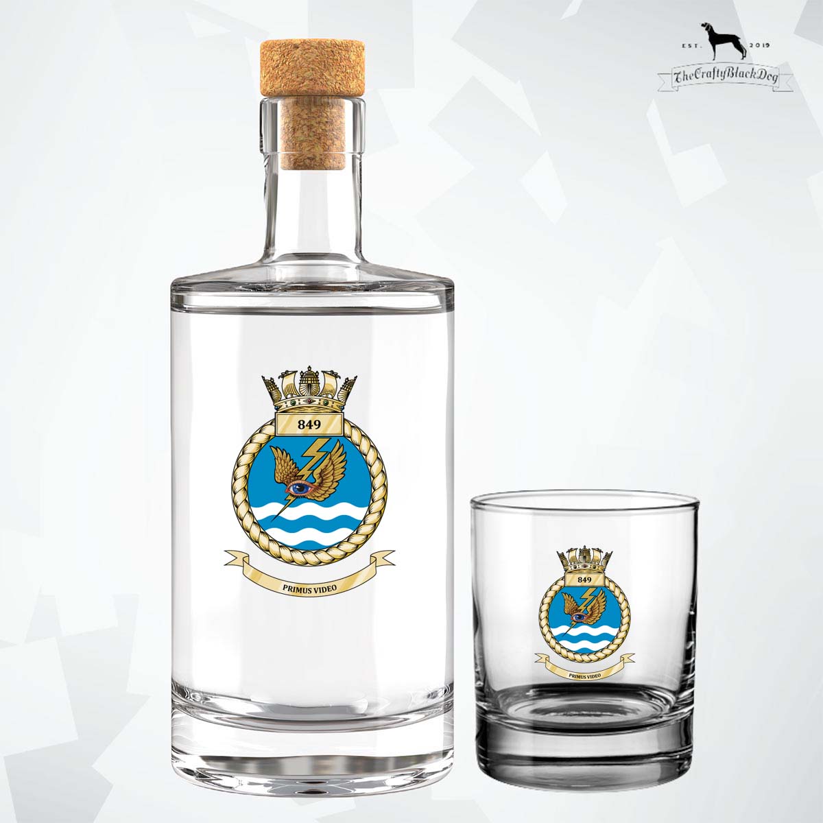 849 Naval Air Squadron - Fill Your Own Spirit Bottle