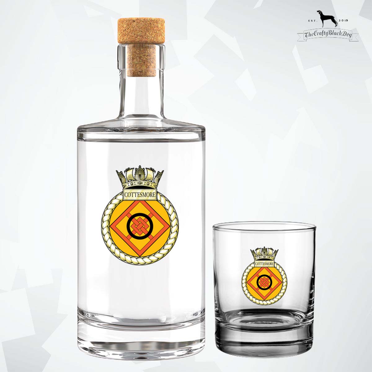 HMS Cottesmore - Fill Your Own Spirit Bottle