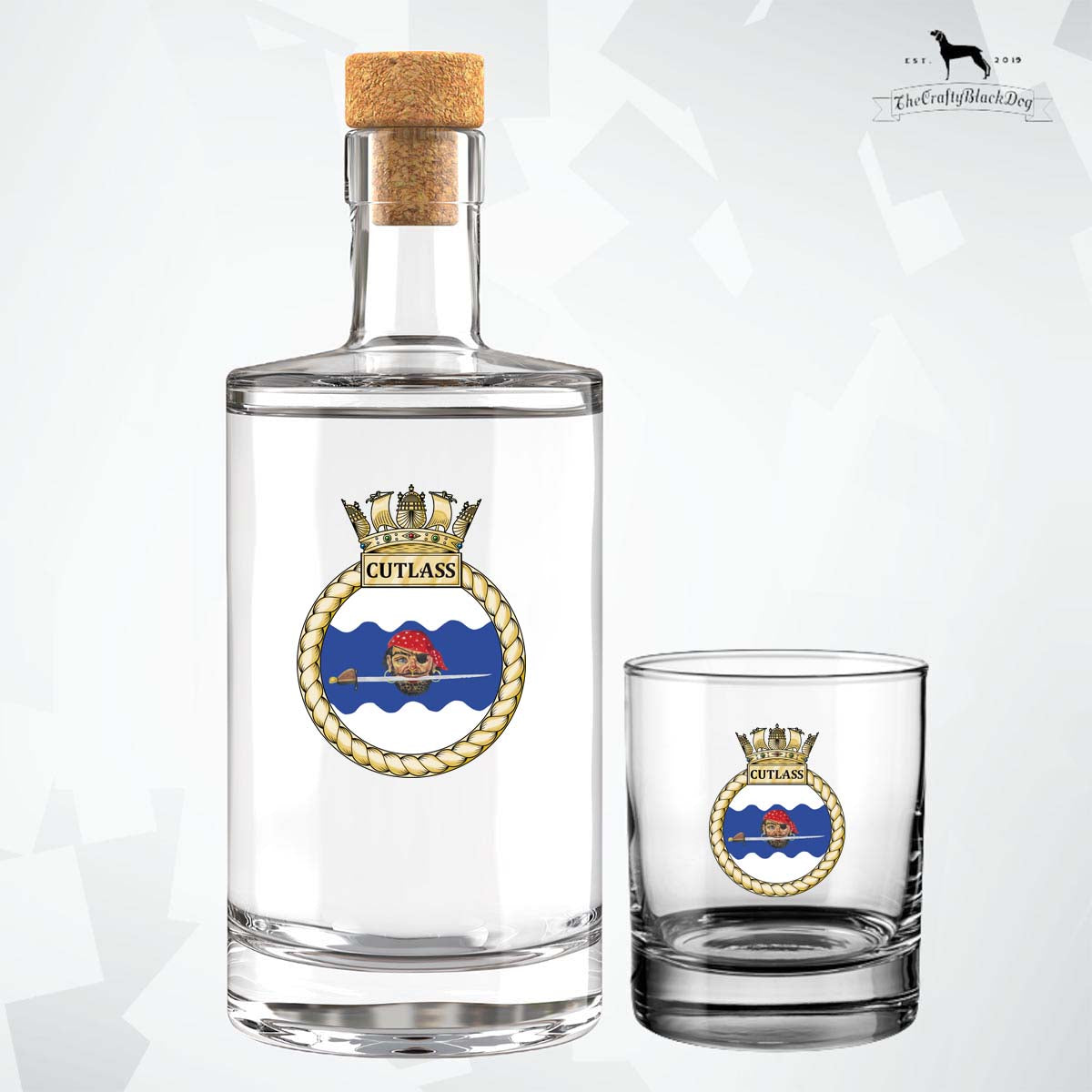 HMS Cutlass - Fill Your Own Spirit Bottle