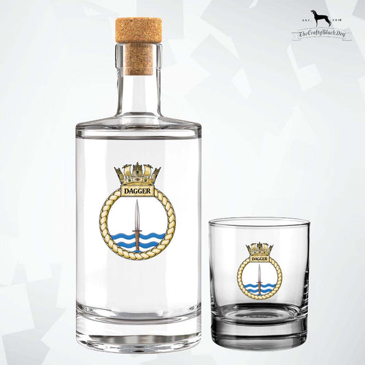 HMS Dagger - Fill Your Own Spirit Bottle