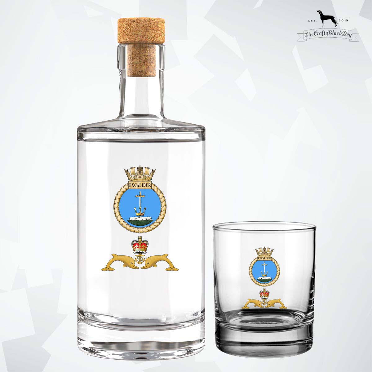 HMS Excalibur - Fill Your Own Spirit Bottle