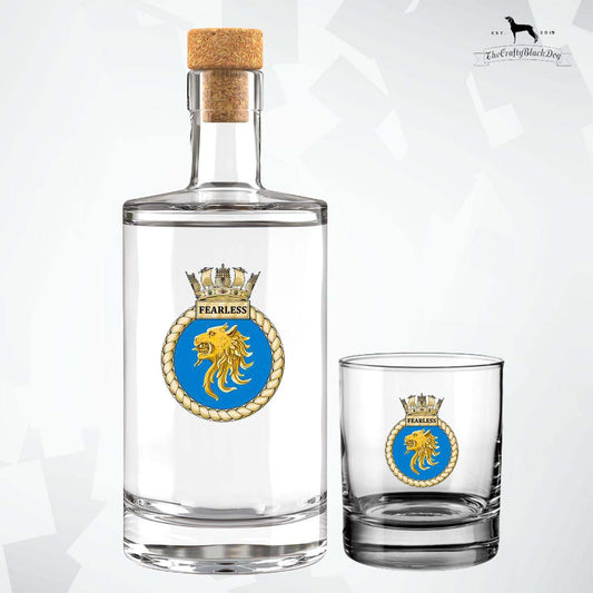 HMS Fearless - Fill Your Own Spirit Bottle
