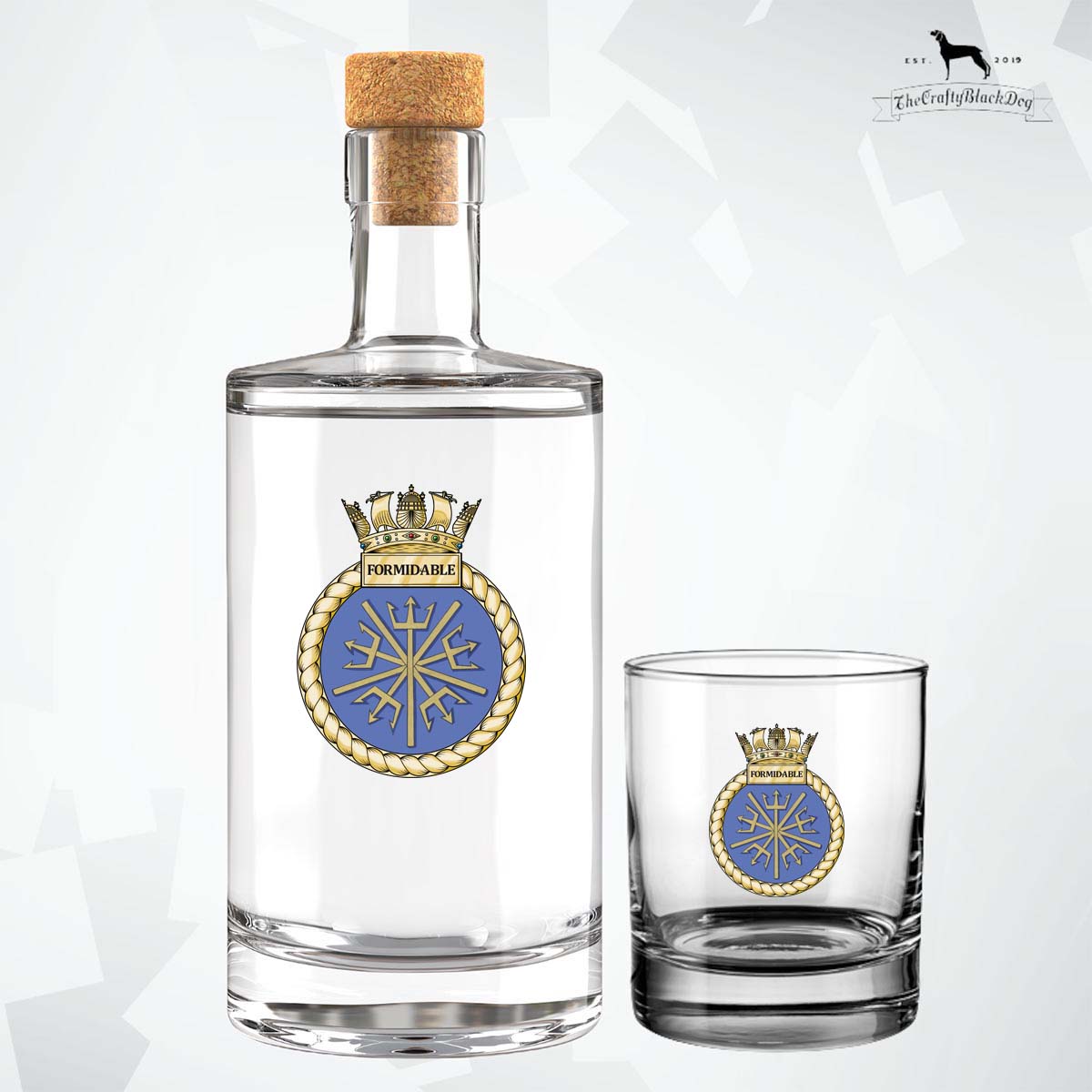 HMS Formidable - Fill Your Own Spirit Bottle