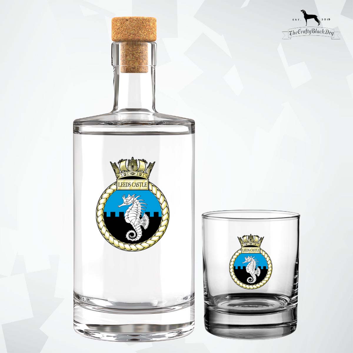 HMS Leeds Castle - Fill Your Own Spirit Bottle