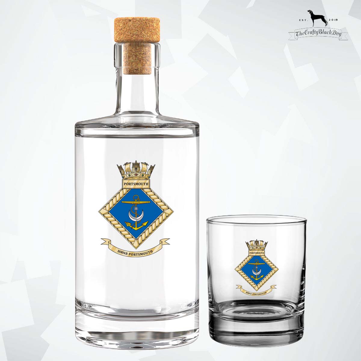 HMNB Portsmouth - Fill Your Own Spirit Bottle