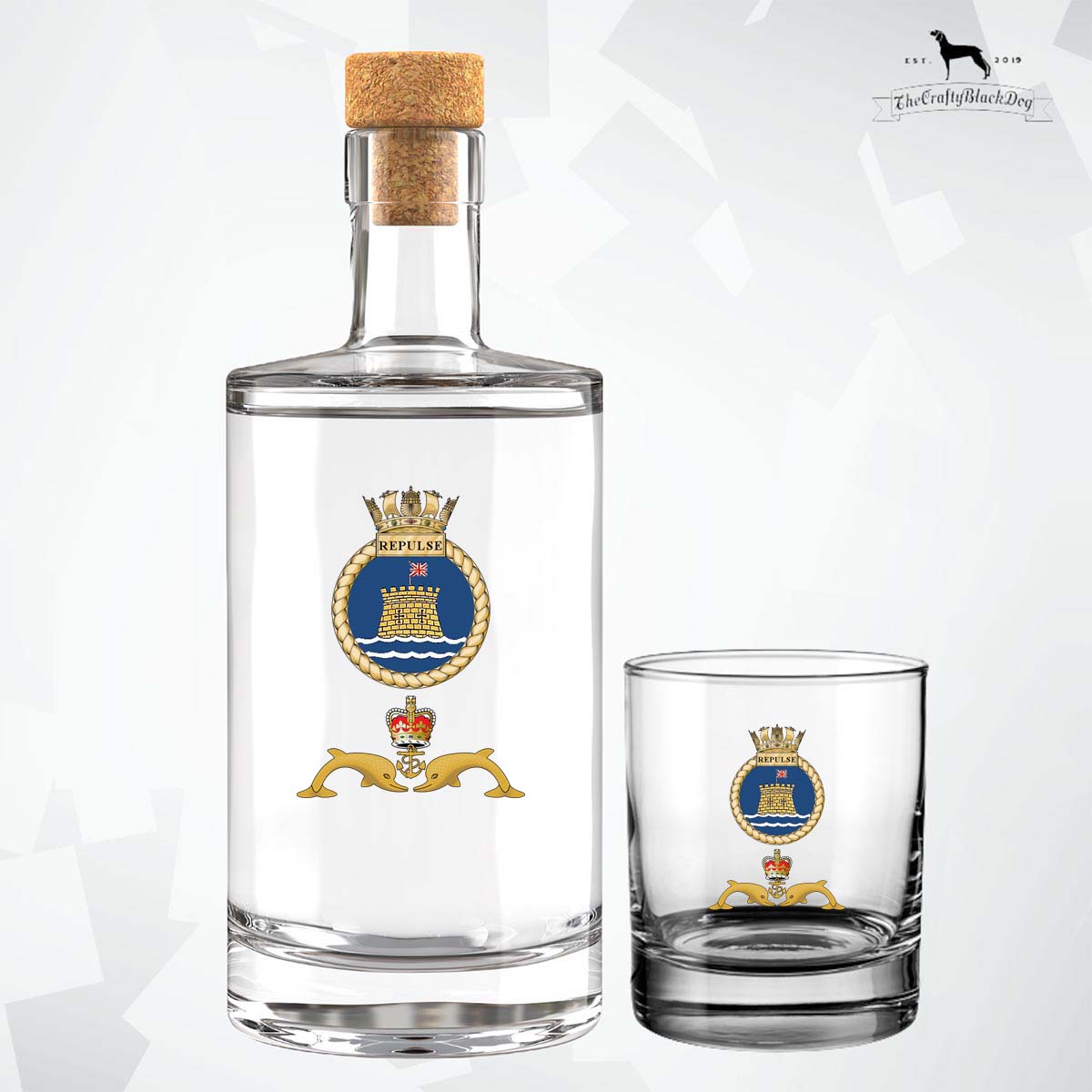 HMS Repulse - Fill Your Own Spirit Bottle