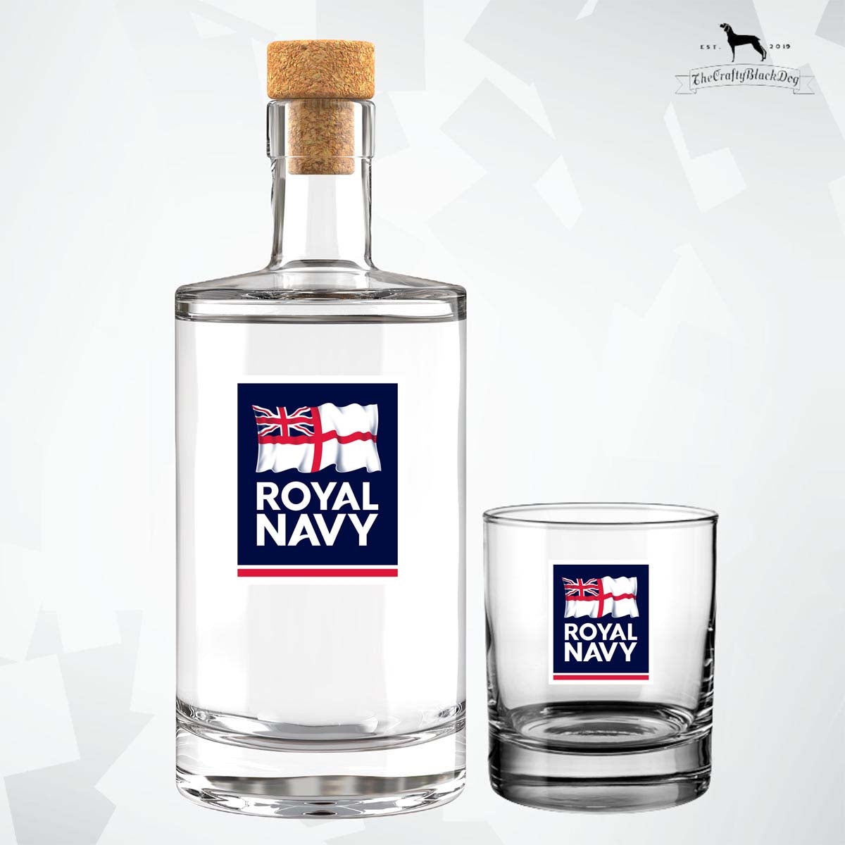 Royal Navy - Fill Your Own Spirit Bottle