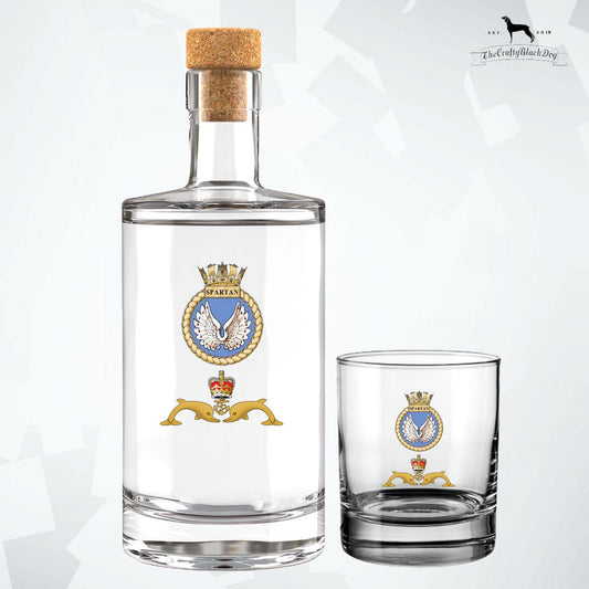 HMS Spartan - Fill Your Own Spirit Bottle
