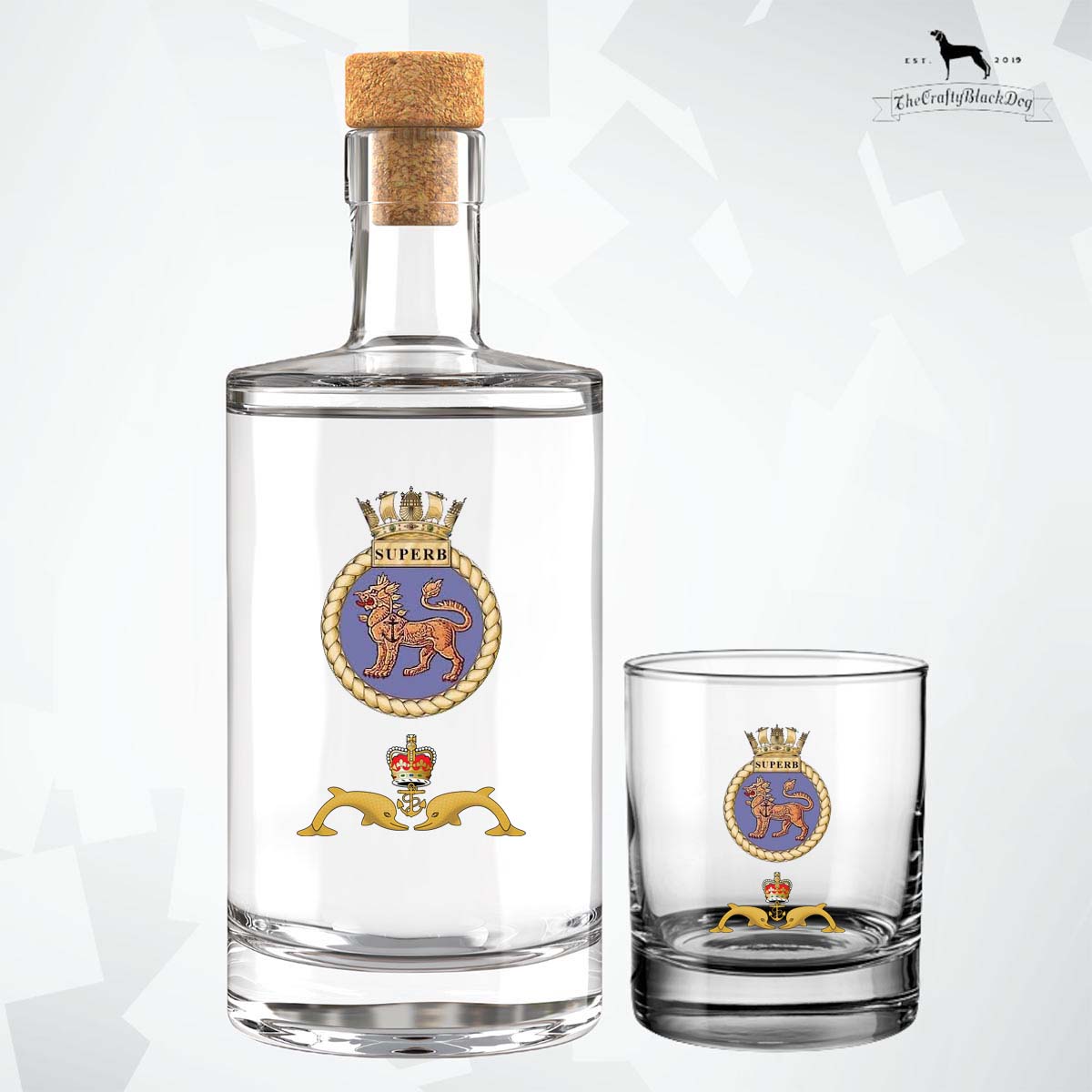 HMS Superb - Fill Your Own Spirit Bottle