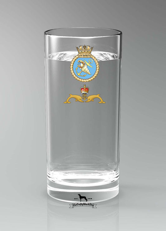 HMS Anchorite - Straight Gin/Mixer/Water Glass