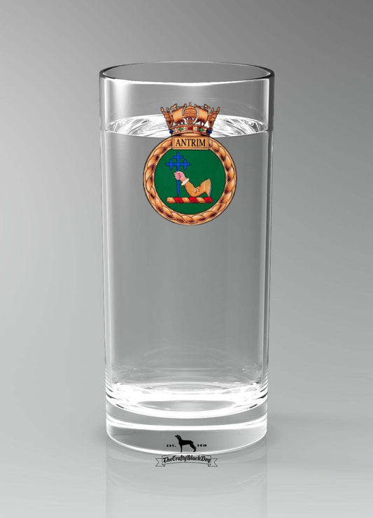 HMS Antrim - Straight Gin/Mixer/Water Glass