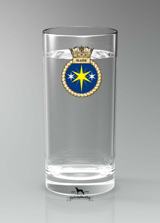 HMS Blazer - Straight Gin/Mixer/Water Glass