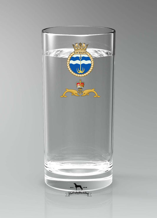 HMS Cachalot - Straight Gin/Mixer/Water Glass