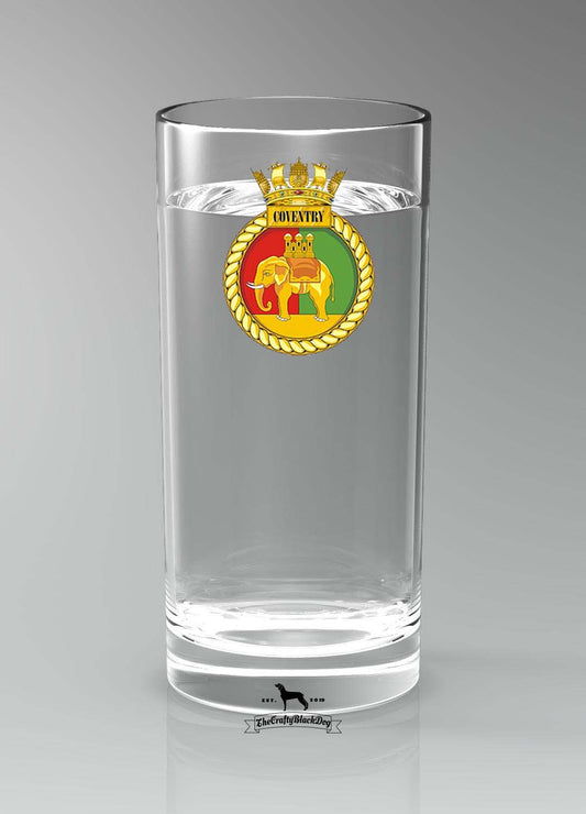 HMS Coventry - Straight Gin/Mixer/Water Glass