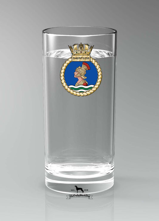 HMS Dauntless - Straight Gin/Mixer/Water Glass