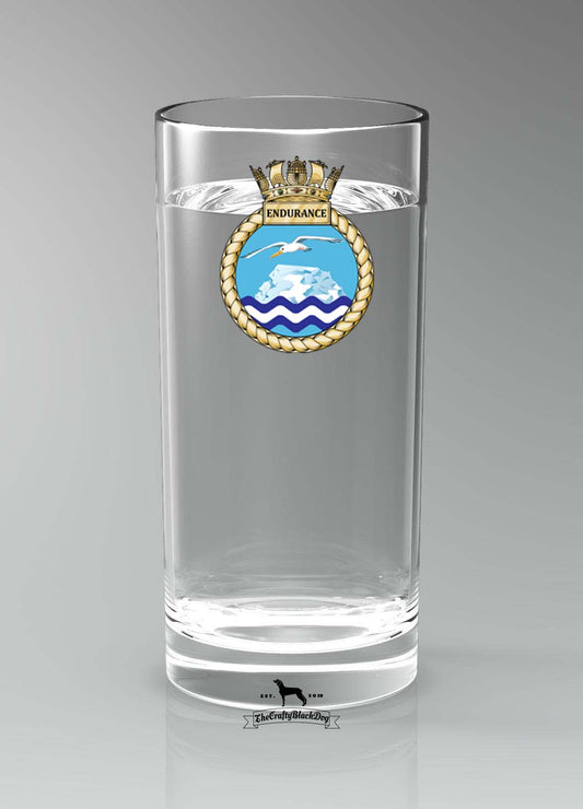 HMS Endurance - Straight Gin/Mixer/Water Glass