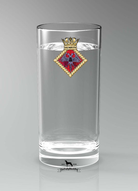 HMS Falmouth - Straight Gin/Mixer/Water Glass