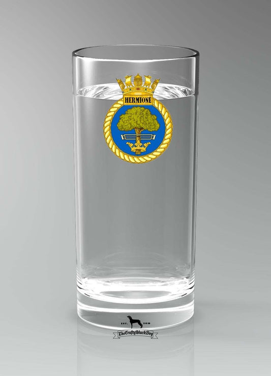 HMS Hermione - Straight Gin/Mixer/Water Glass