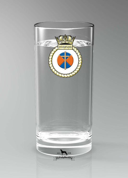 HMS Inverness - Straight Gin/Mixer/Water Glass