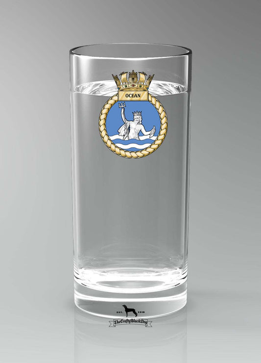 HMS Ocean - Straight Gin/Mixer/Water Glass