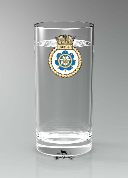 HMS Ranger - Straight Gin/Mixer/Water Glass