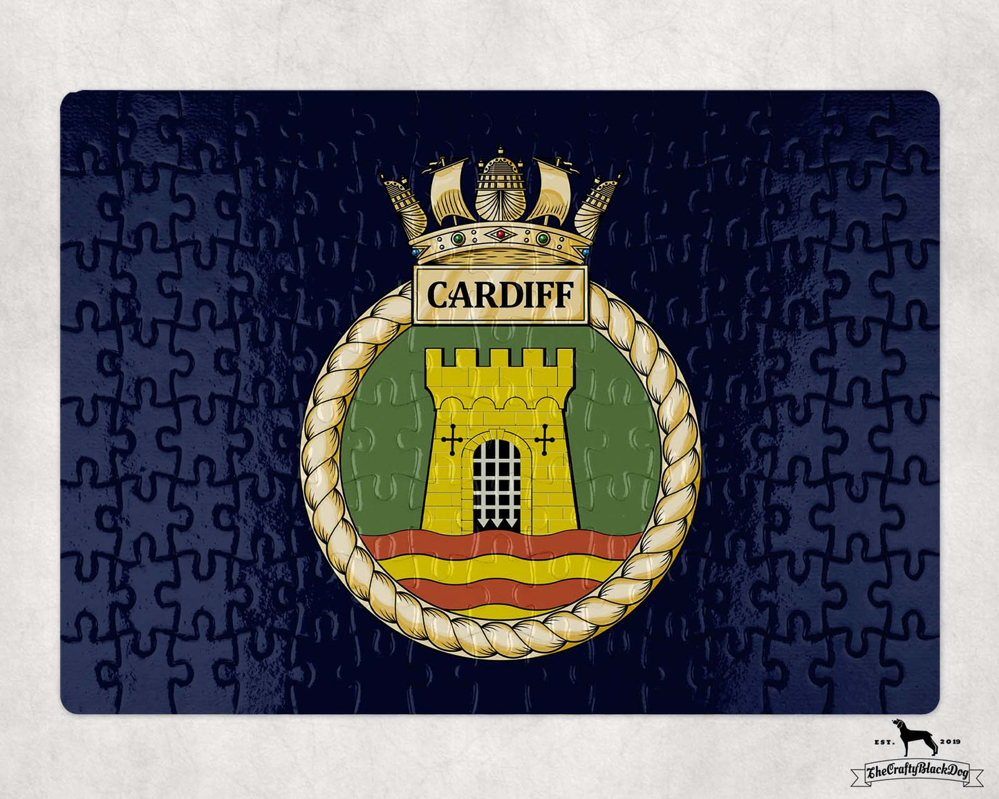 HMS Cardiff - Jigsaw Puzzle