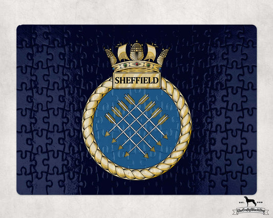 HMS Sheffield - Jigsaw Puzzle
