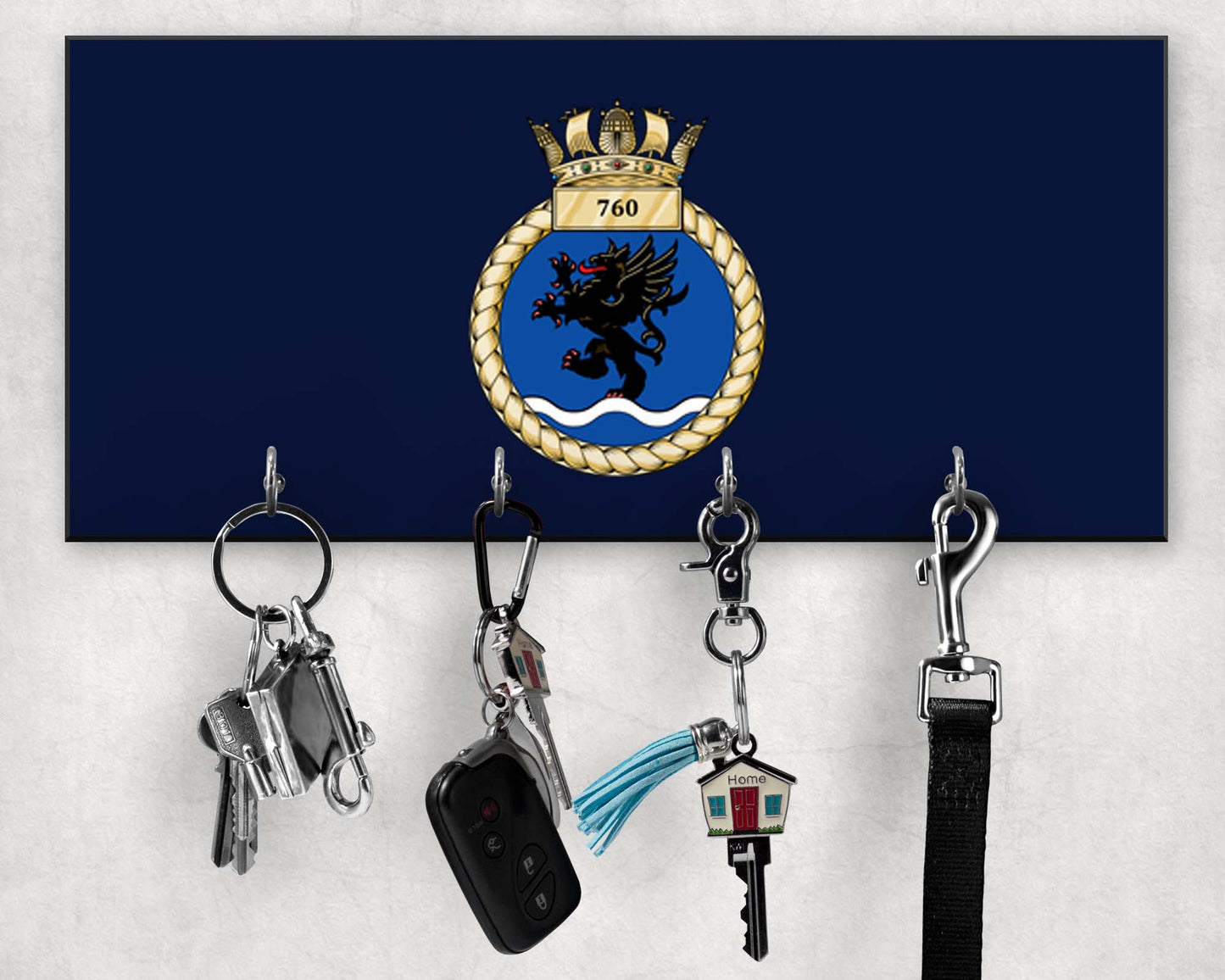 760 Naval Air Squadron - Wooden Key/Beret Hook