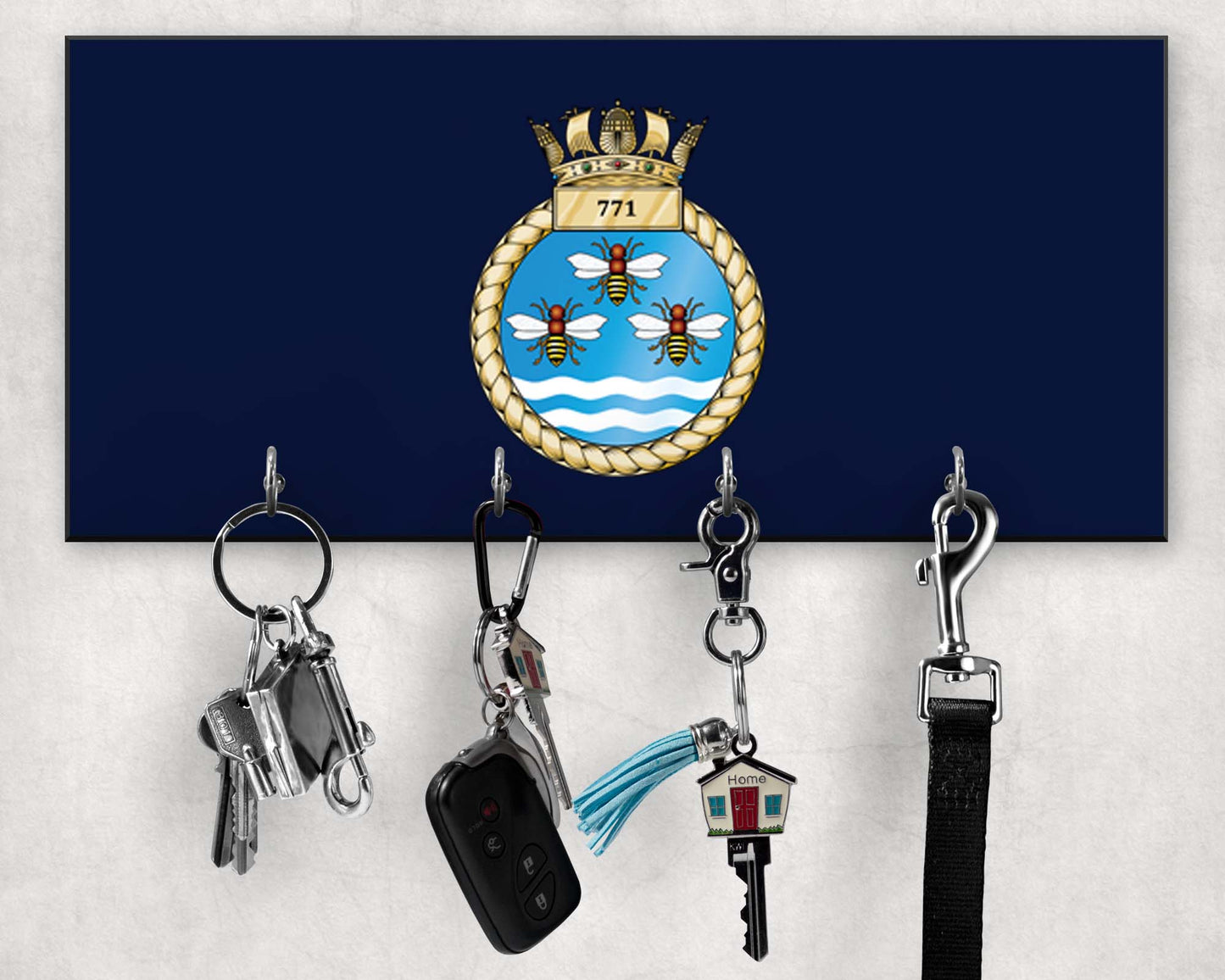 760 Naval Air Squadron - Wooden Key/Beret Hook