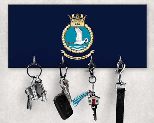 824 Naval Air Squadron - Wooden Key/Beret Hook