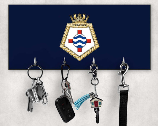 RFA Fort George - Wooden Key/Beret Hook