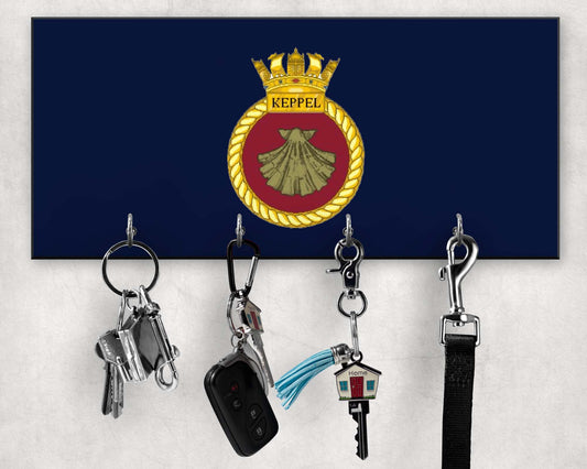 HMS Keppel - Wooden Key/Beret Hook