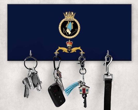 HMS Osiris - Wooden Key/Beret Hook